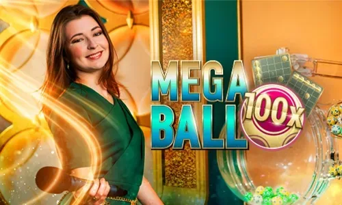 Live casino dealer presenting a Baccarat game
